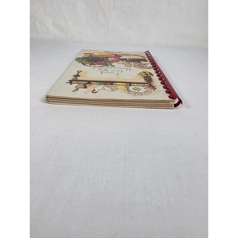 VINTAGE Food for my Household Cookbook Spiral Bound Topaz Lake Nevada La Sertoma